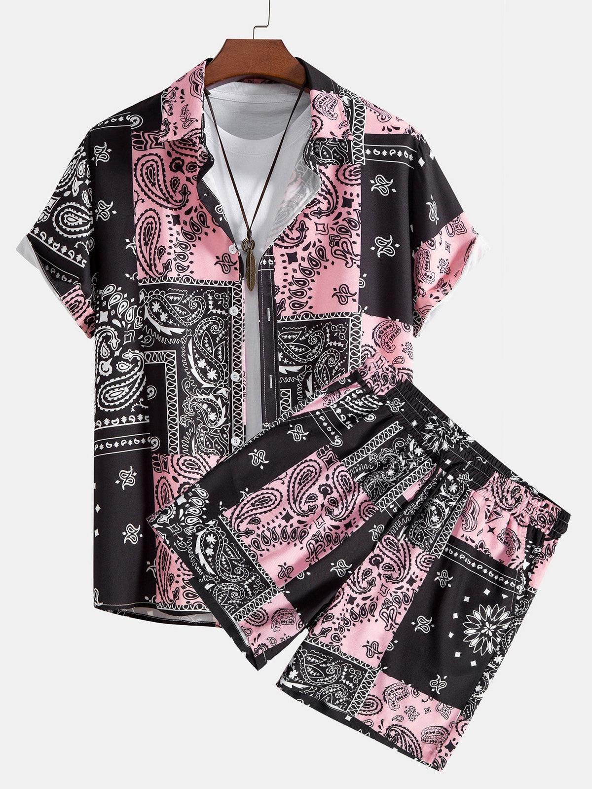 BEATRIX | Set with paisley print