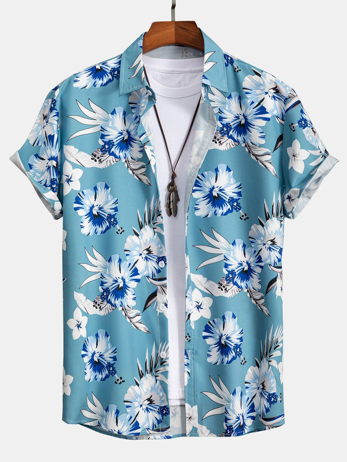 FREYA | Set with floral shirt and shorts