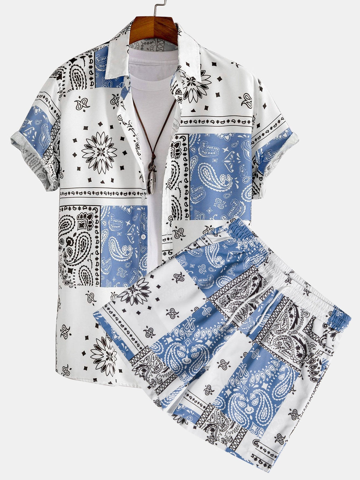 BEATRIX | Set with paisley print