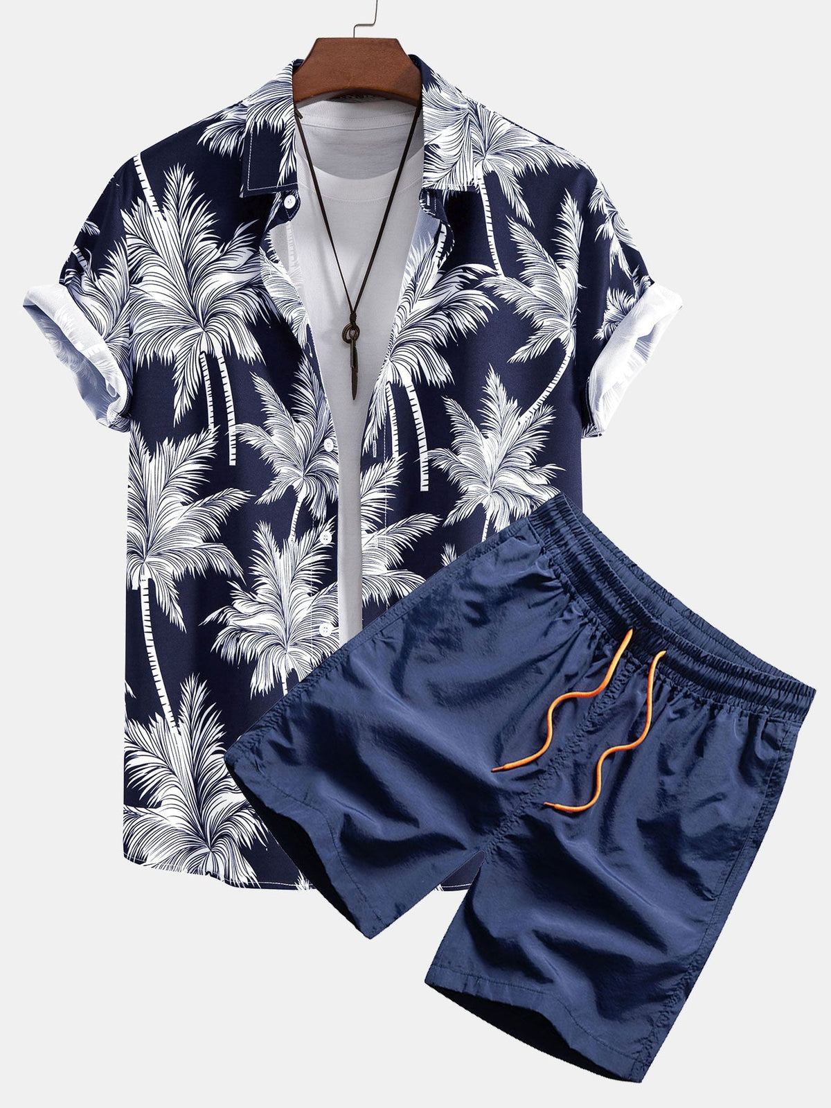 EVE | Shirt and shorts set with all-over print