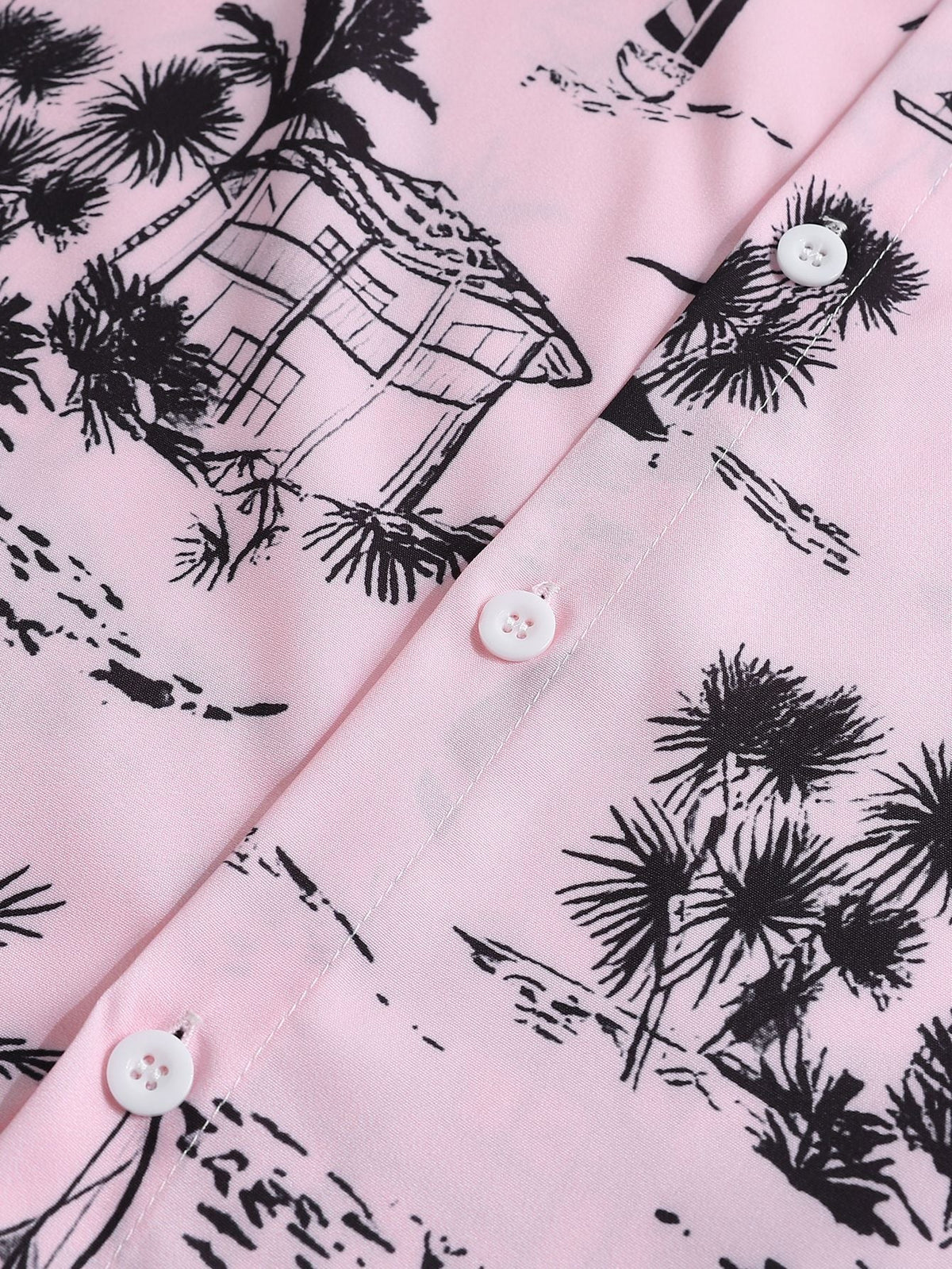 OLIVER | Shirt and shorts set with all-over print
