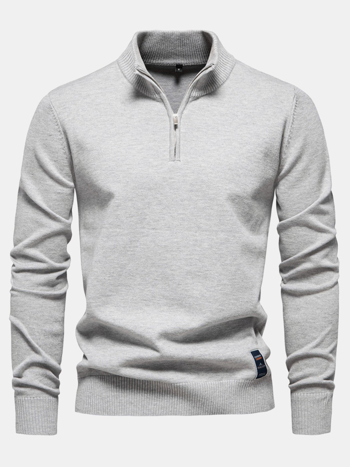 WILLOW | Quarter-zip sweater with relaxed fit