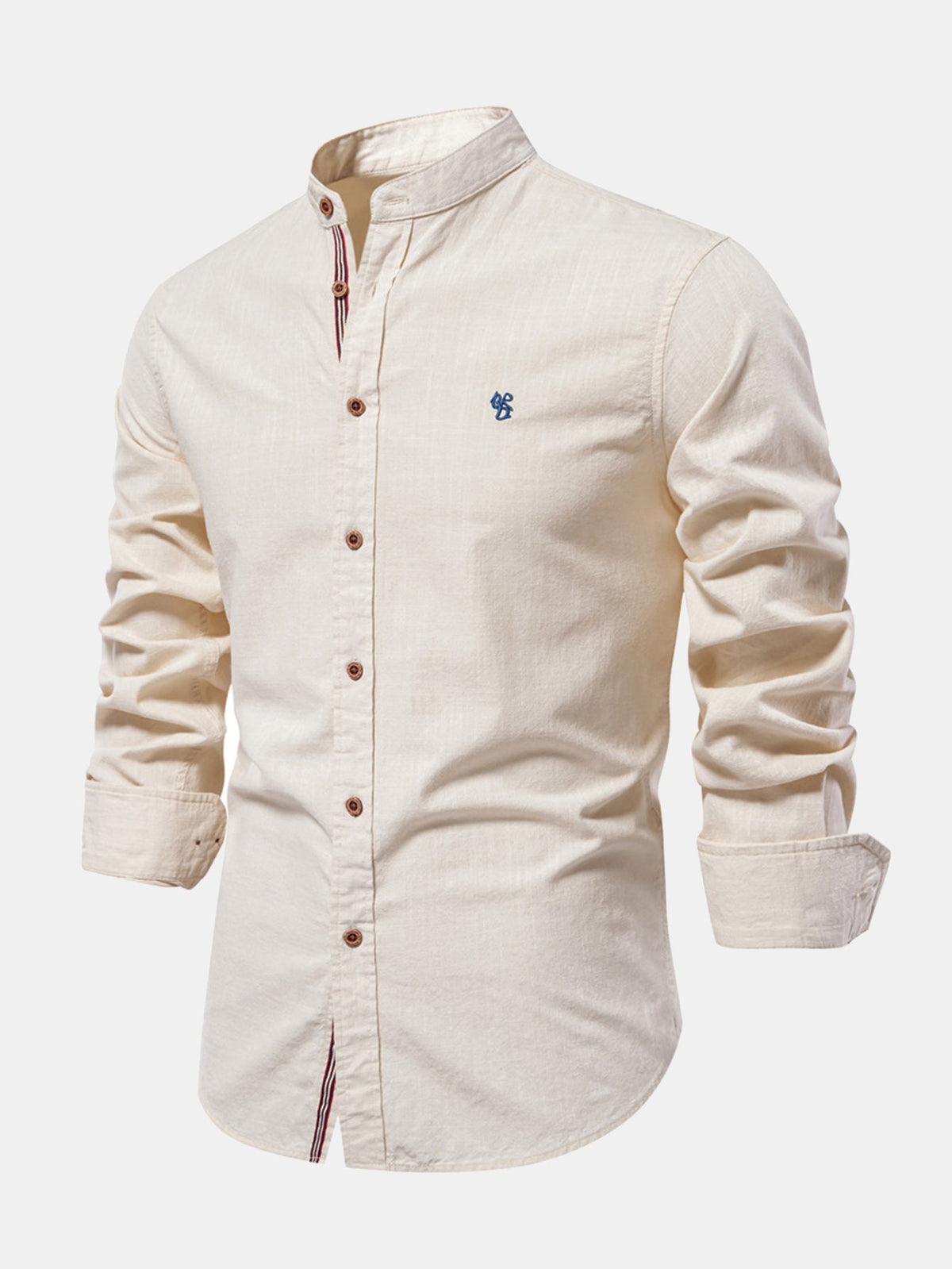 JAMES | Shirt with stand collar