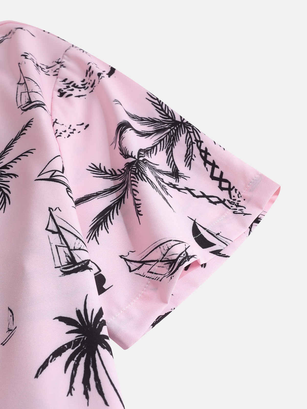 OLIVER | Shirt and shorts set with all-over print