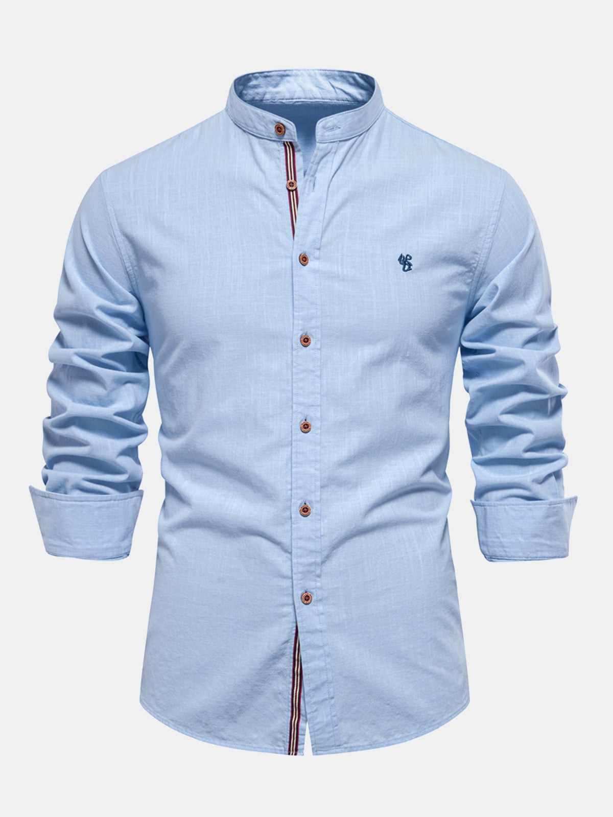 JAMES | Shirt with stand collar