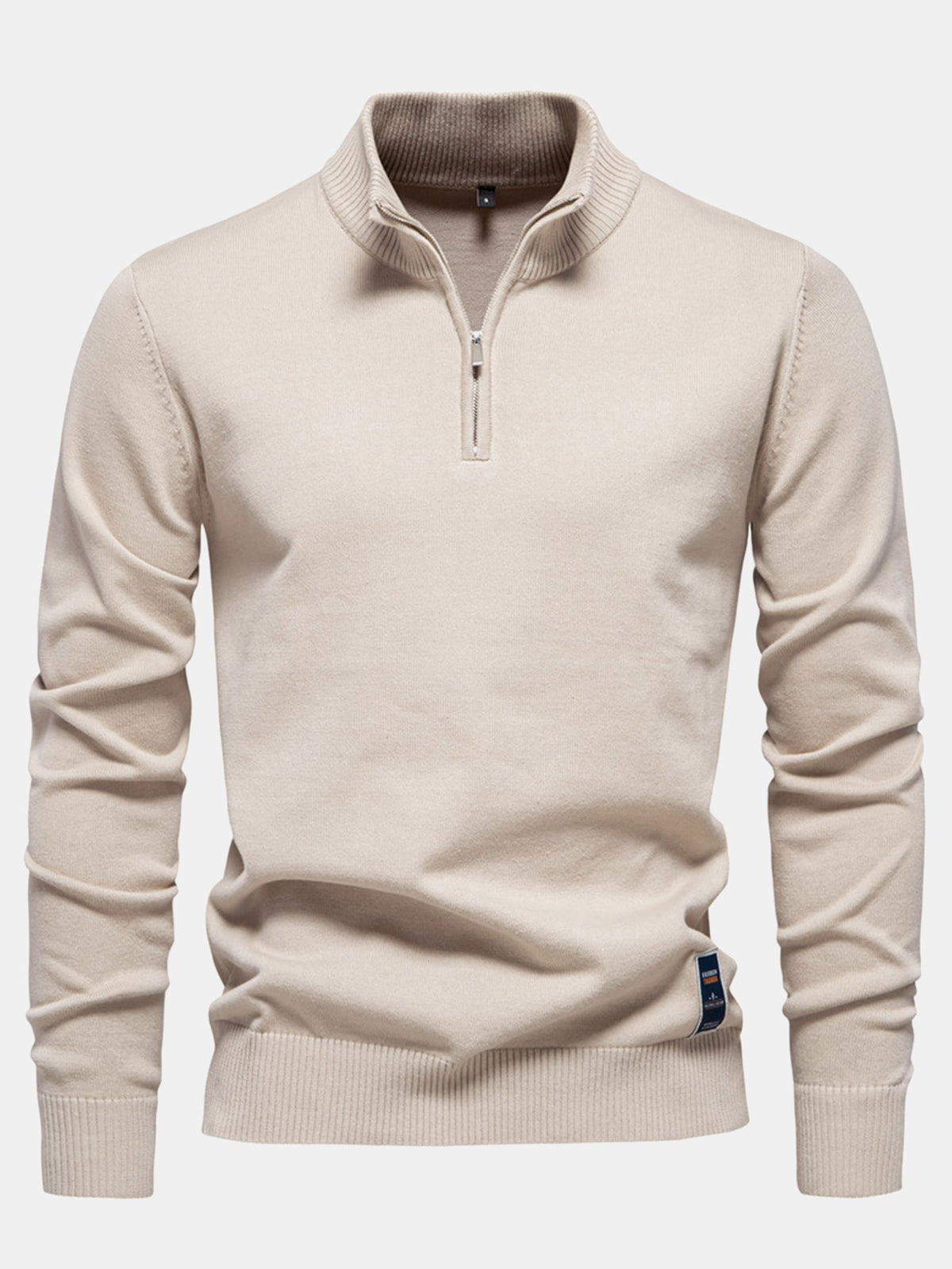 WILLOW | Quarter-zip sweater with relaxed fit