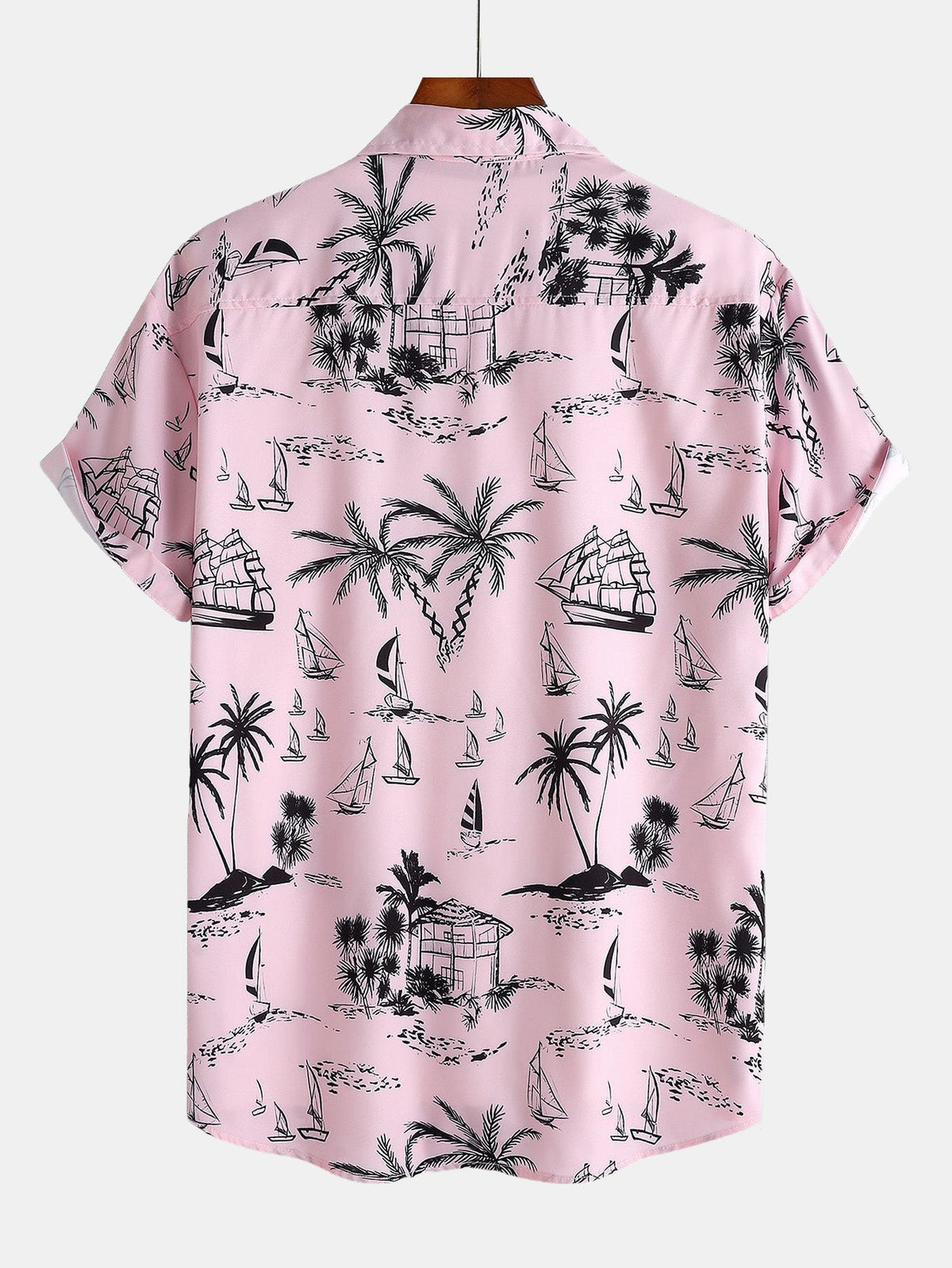 OLIVER | Shirt and shorts set with all-over print