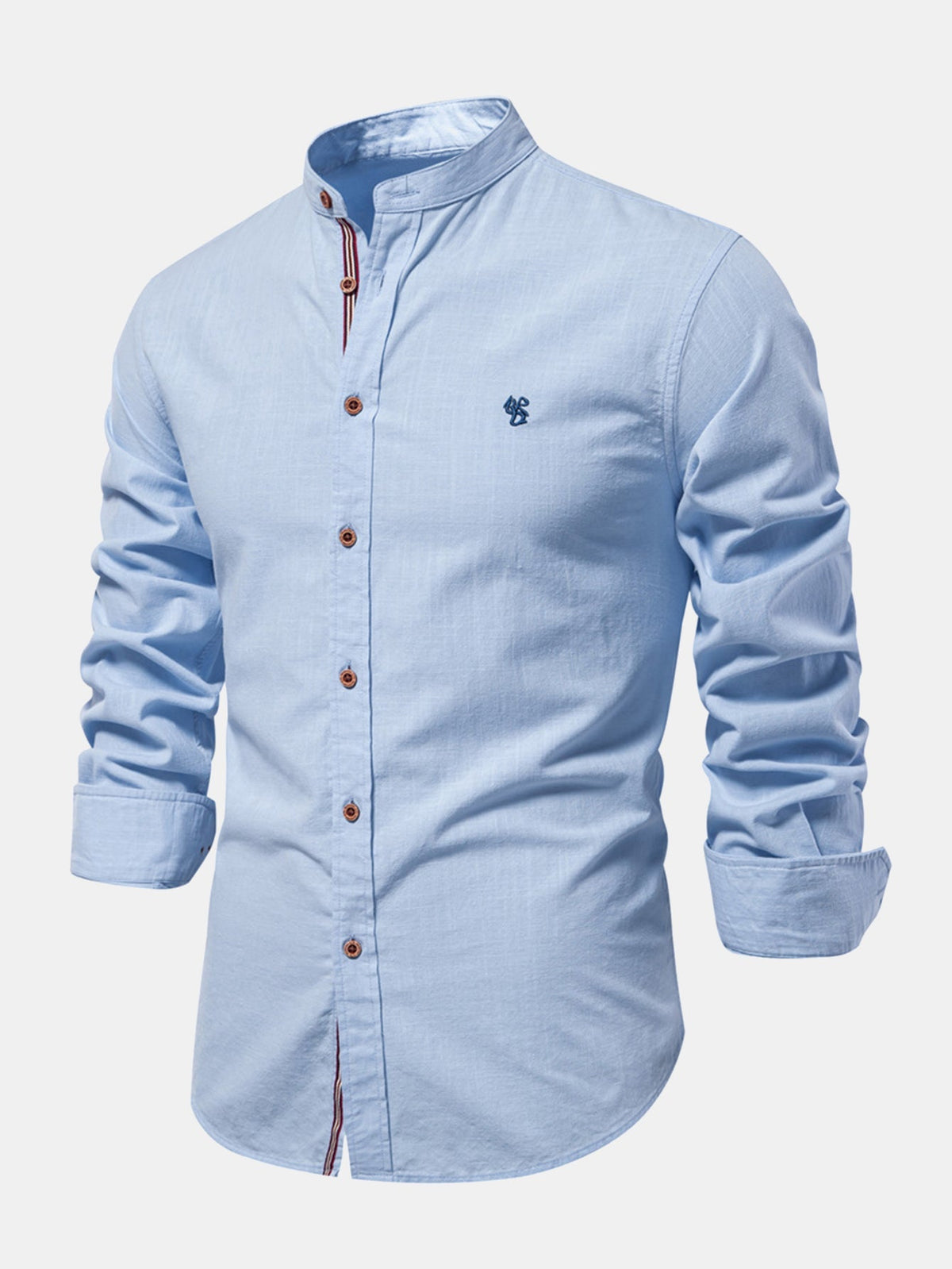JAMES | Shirt with stand collar