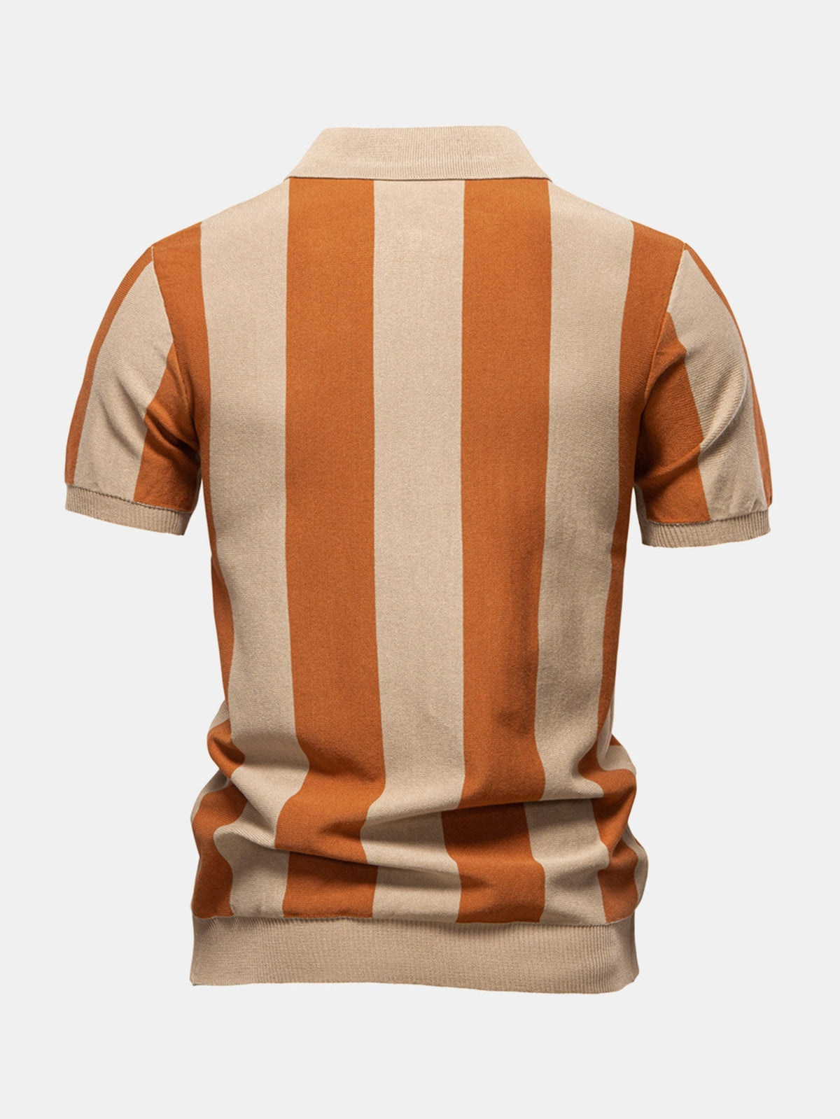 FELIX | Zip polo with contrast knit