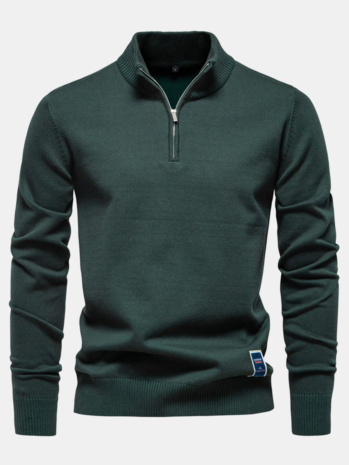 WILLOW | Quarter-zip sweater with relaxed fit