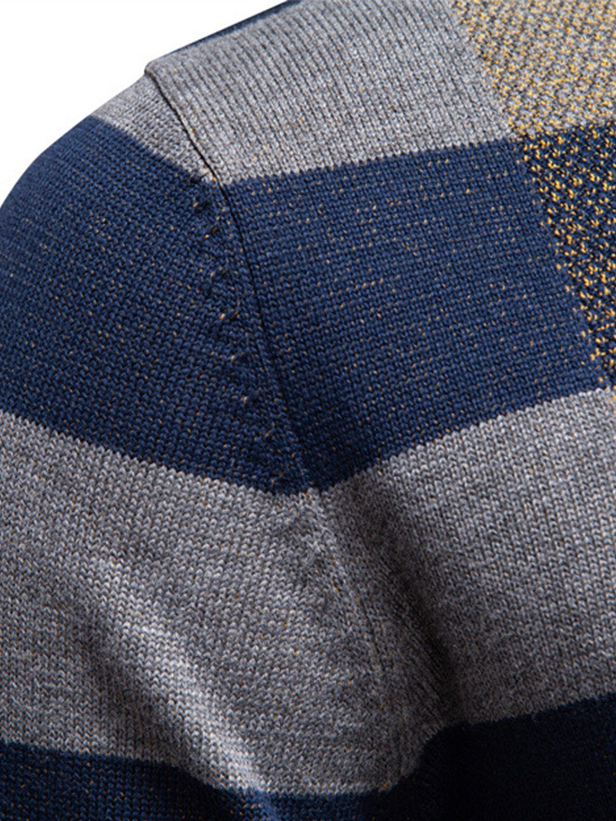 GRACE | Crewneck sweater with plaid pattern
