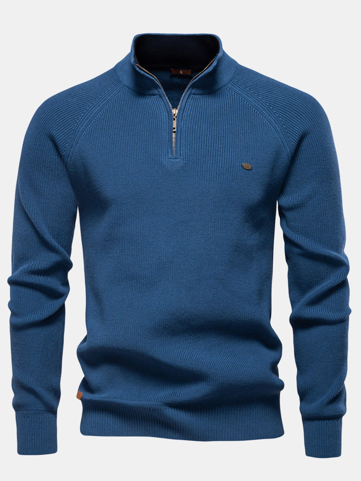 JACK | Raglan sweater with zip collar