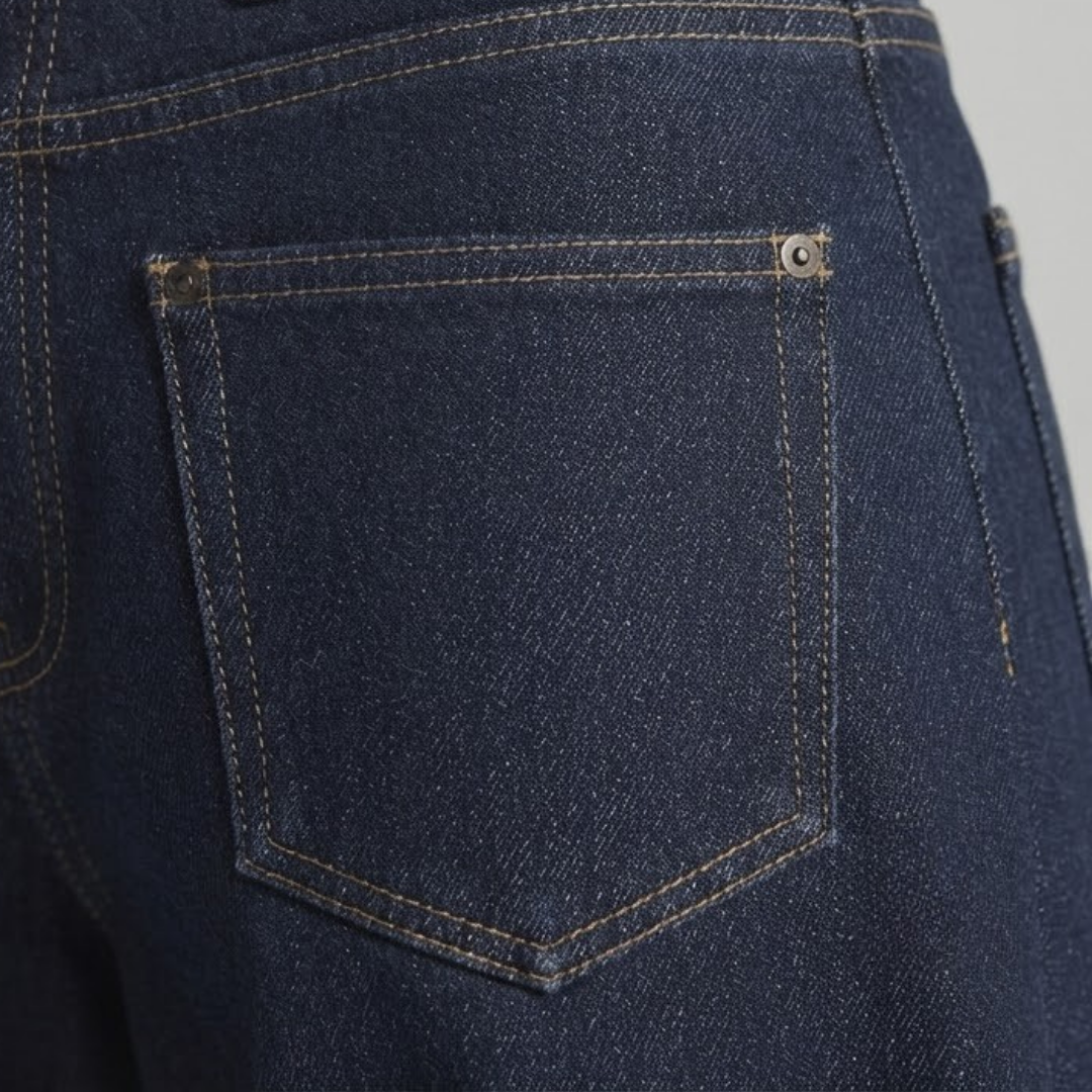JEMIMA | High-waist jeans with tie-waist detail