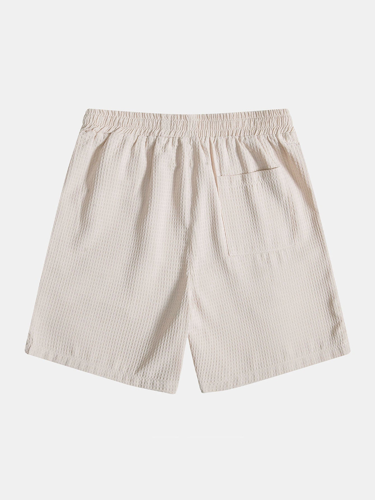WILLIAM | Polo and shorts set with waffle knit