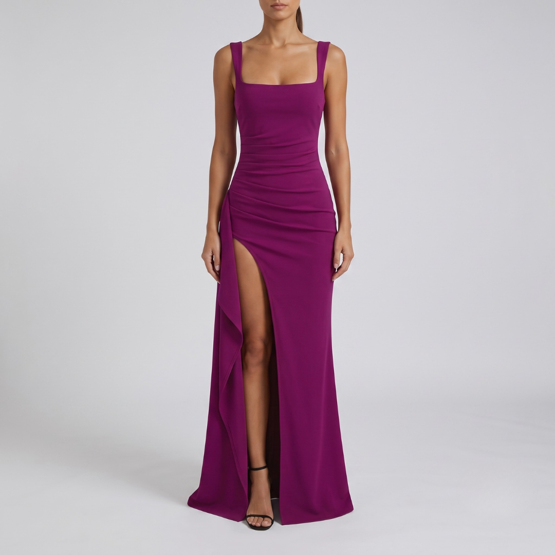 LIVIA | Maxi dress with open back