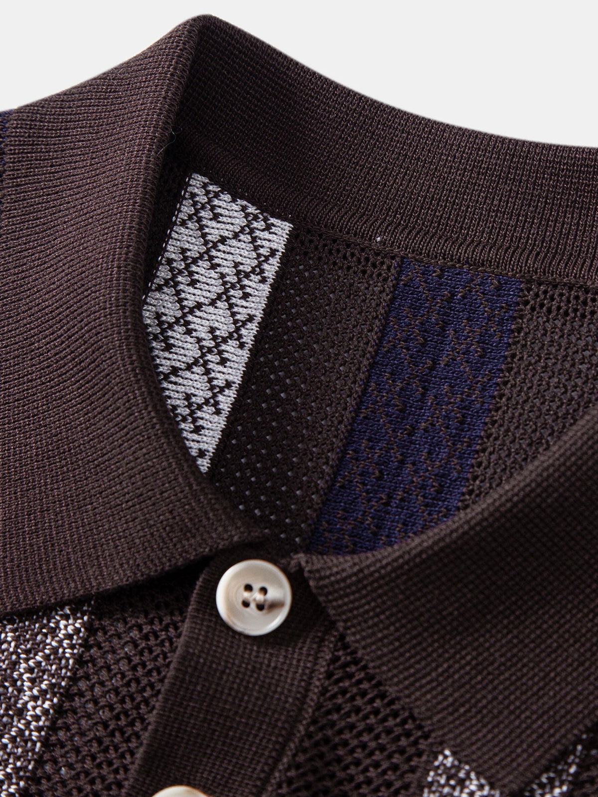 FELIX | Set with striped knit polo