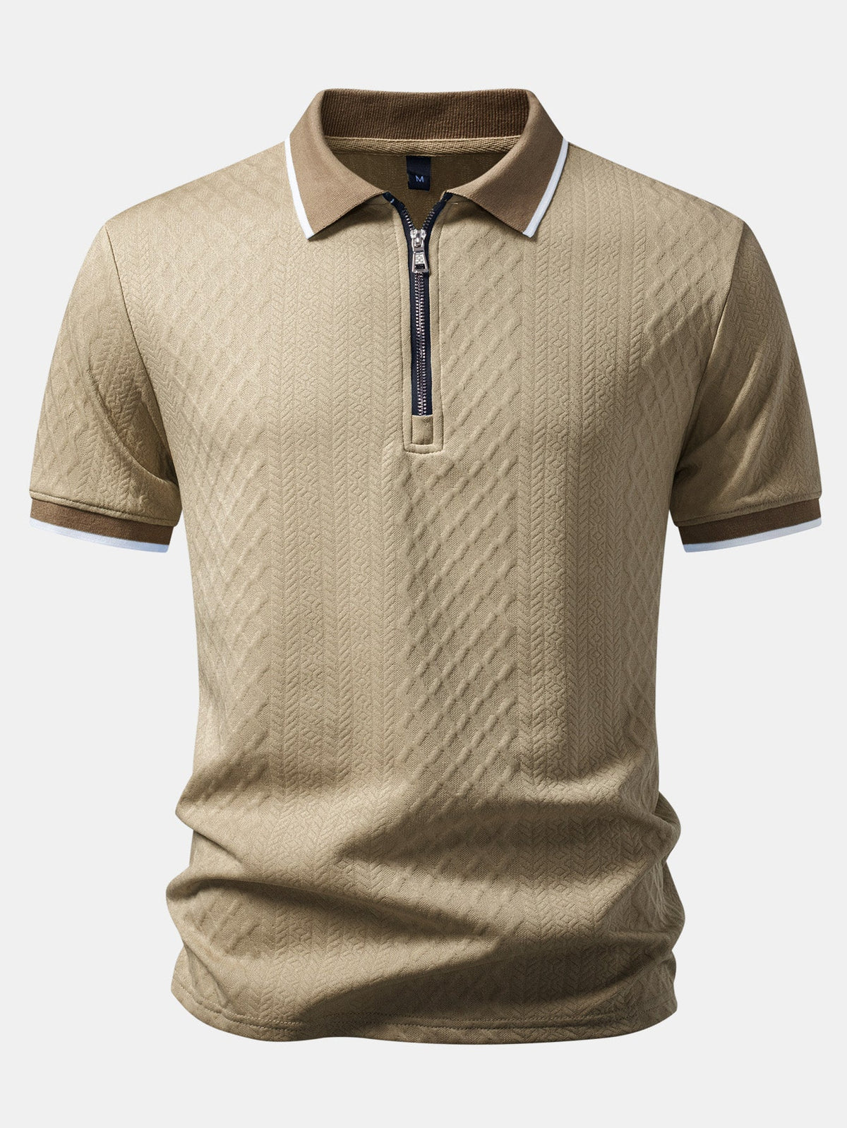 THEO | Polo with zip neckline