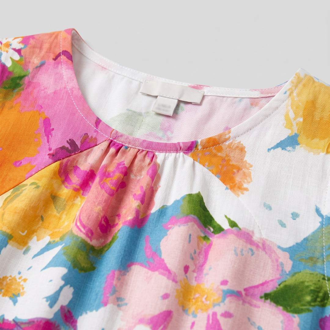 EDEN | Midi dress with floral print