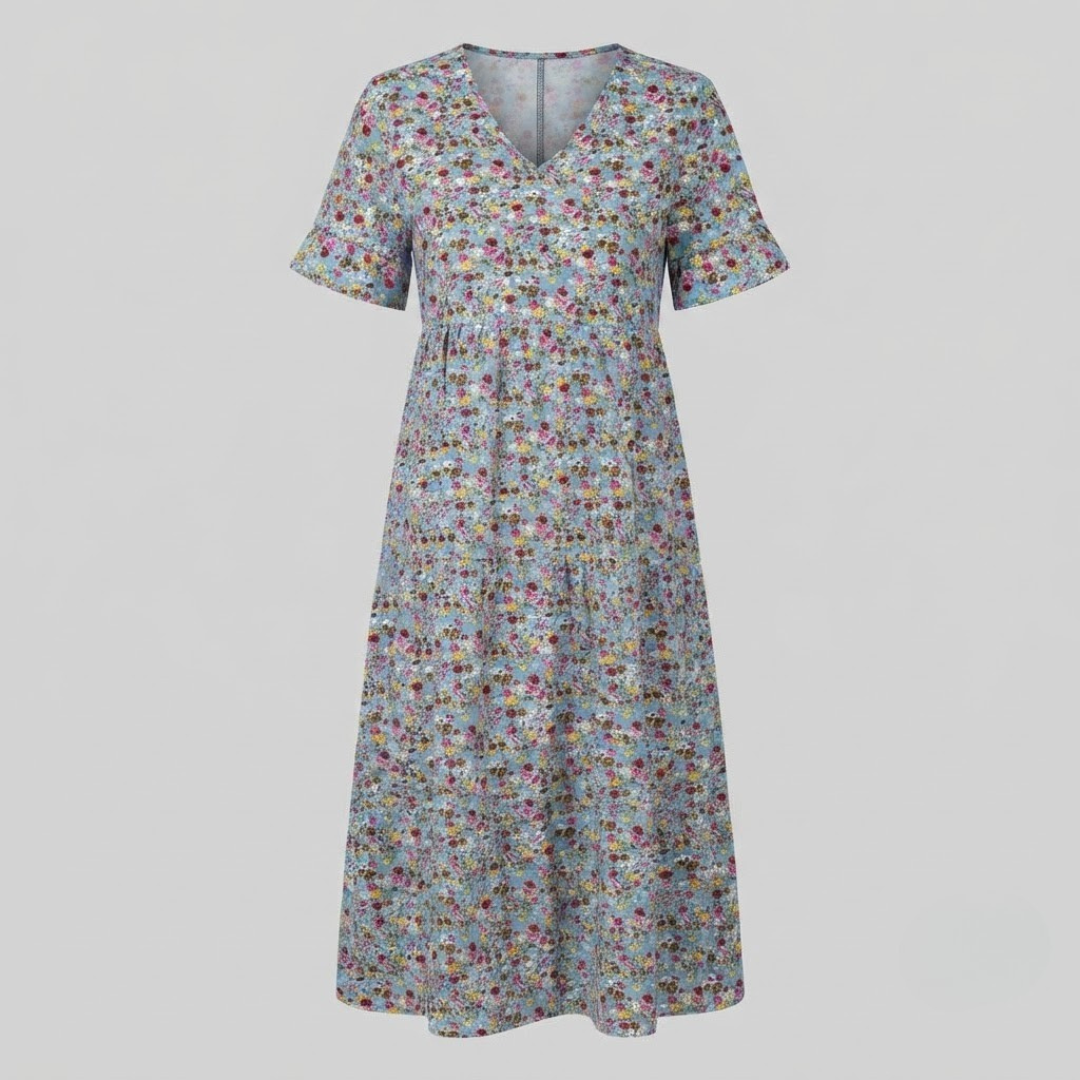 BLAIR | Midi dress with floral print