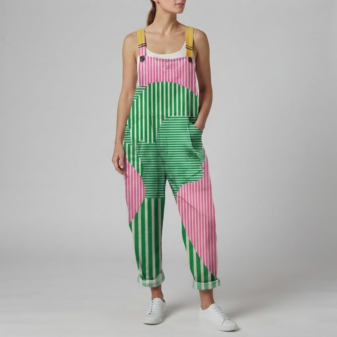 QUINN | Jumpsuit with geometric print