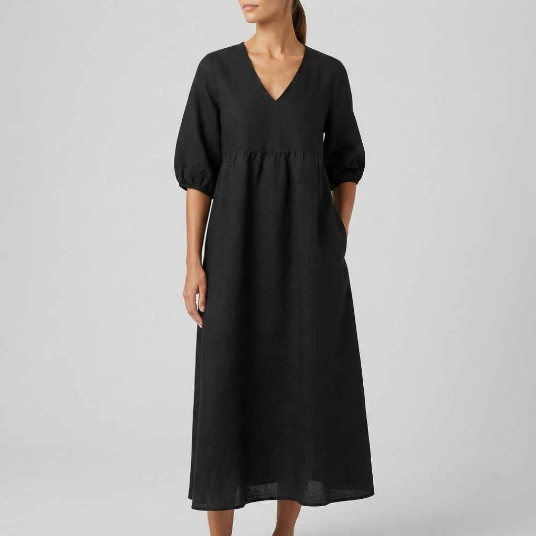 DAISY | Maxi dress with V-neck