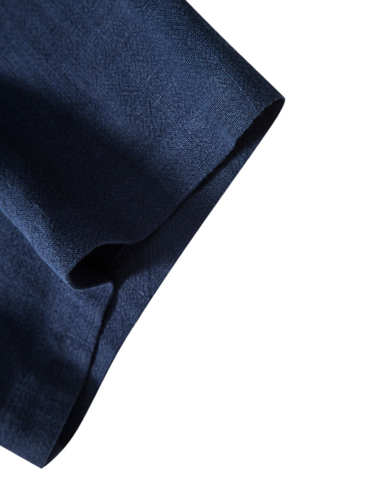 TEDDY | Button shirt with linen-blend weave