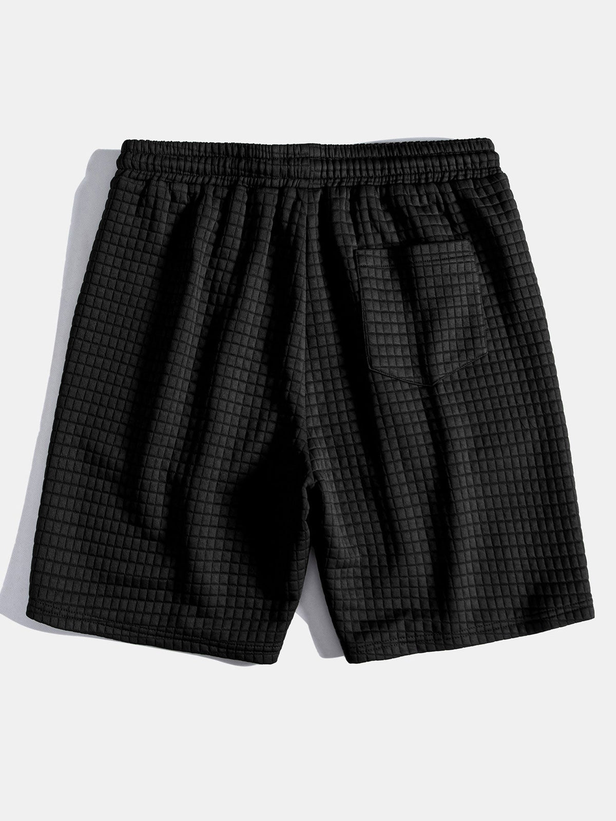 ETHAN | Polo and shorts set with waffle knit