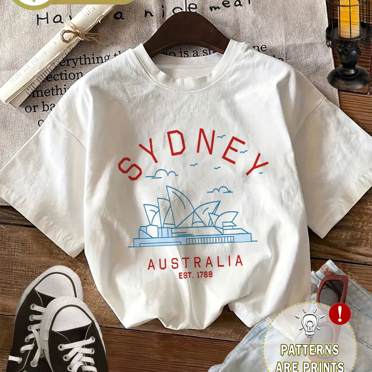 OLIVIA | Graphic tee with city print