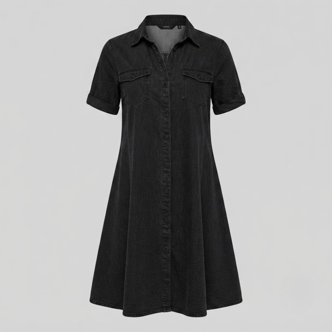 BEATRIX | Midi dress with relaxed fit