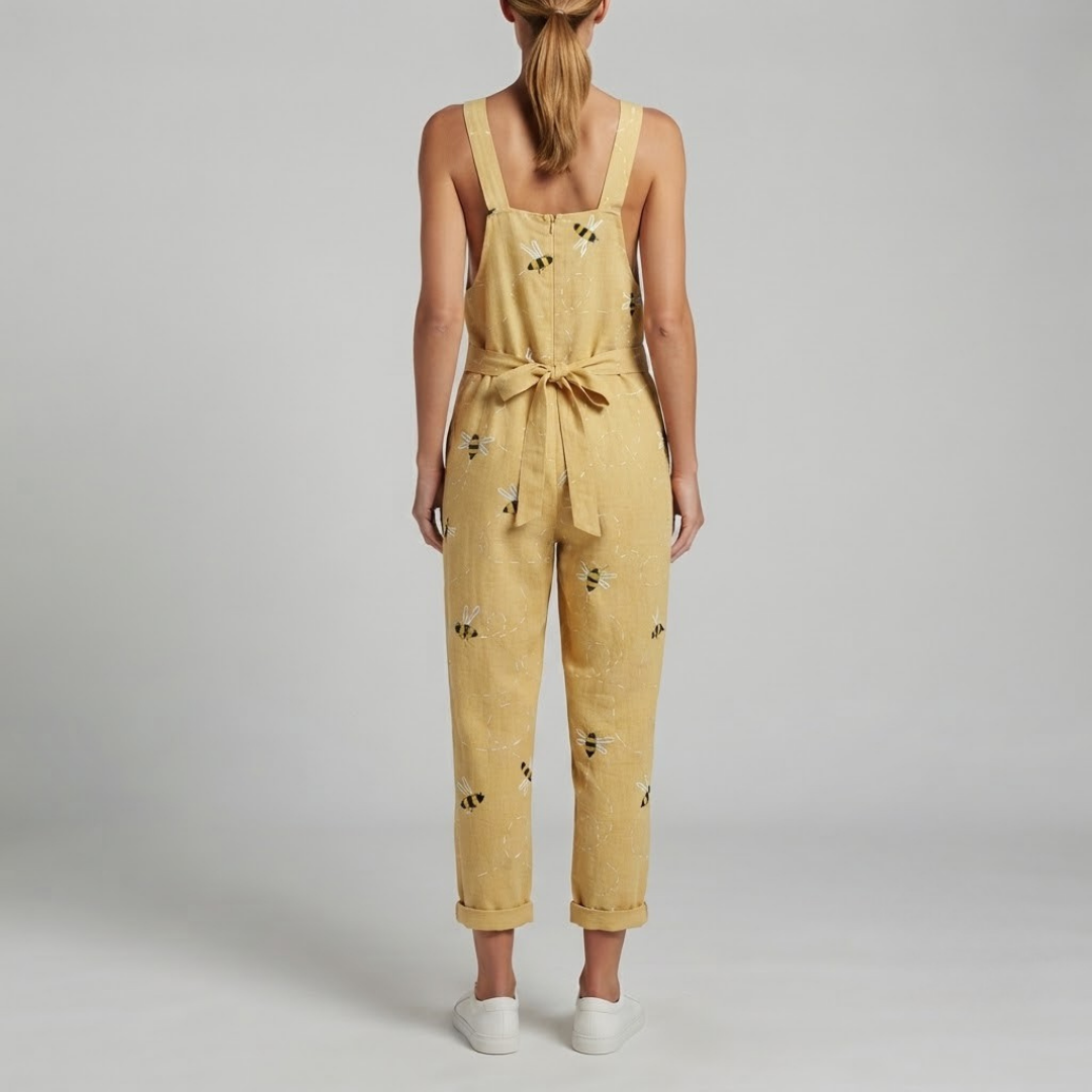 IMOGEN | Jumpsuit with bee print