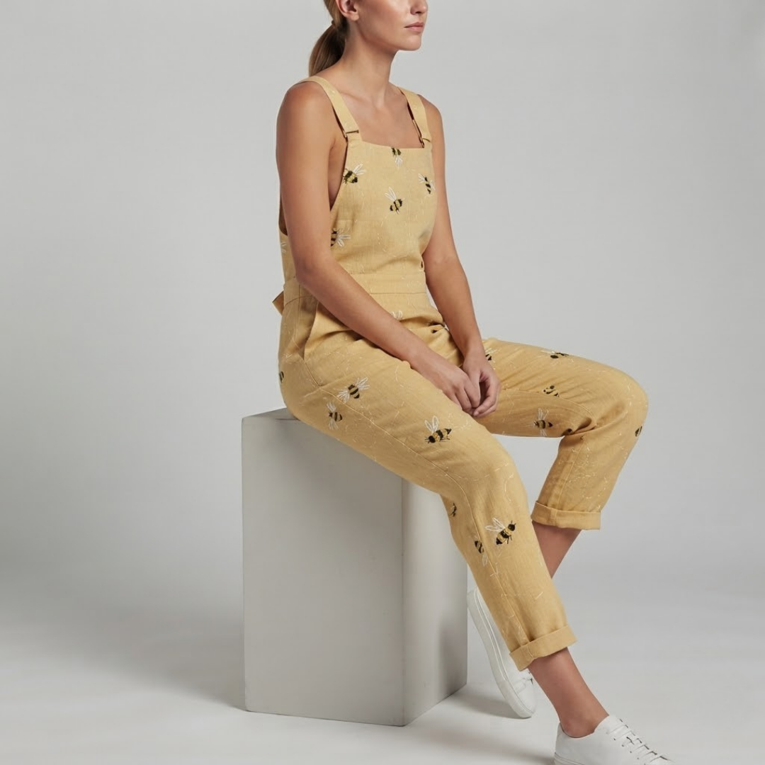 IMOGEN | Jumpsuit with bee print
