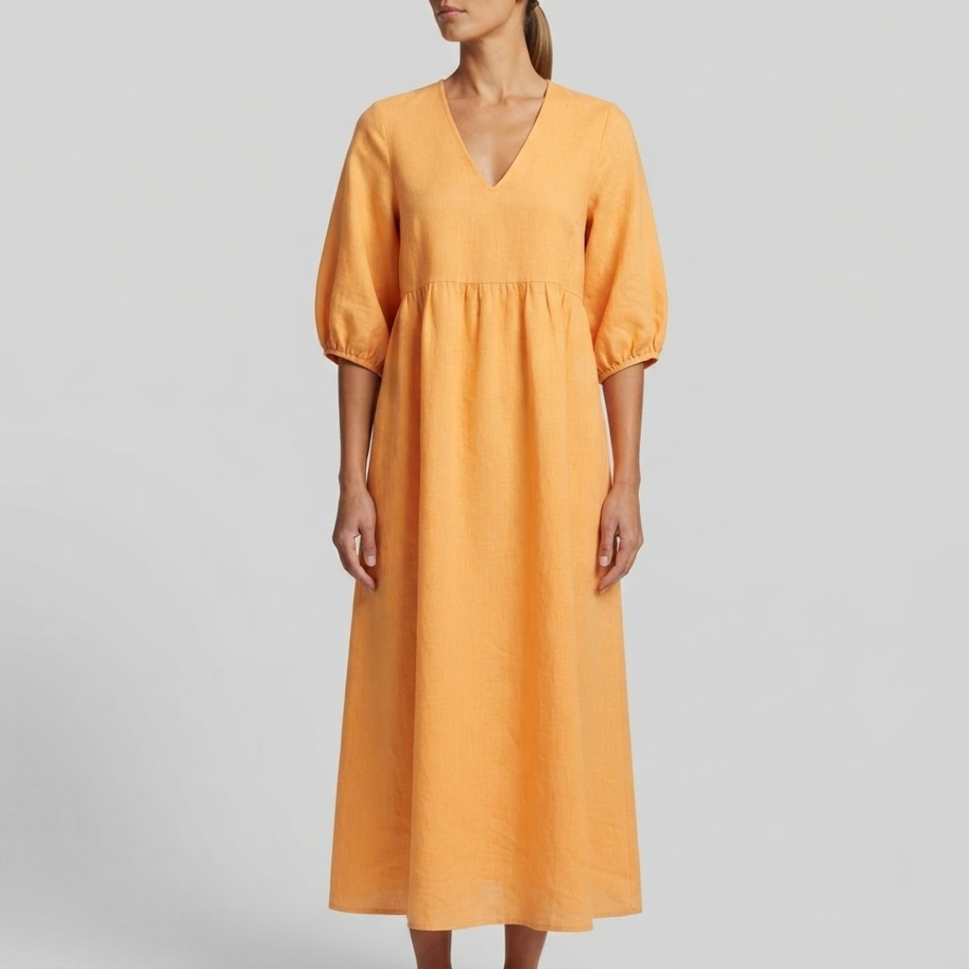 DAISY | Maxi dress with V-neck