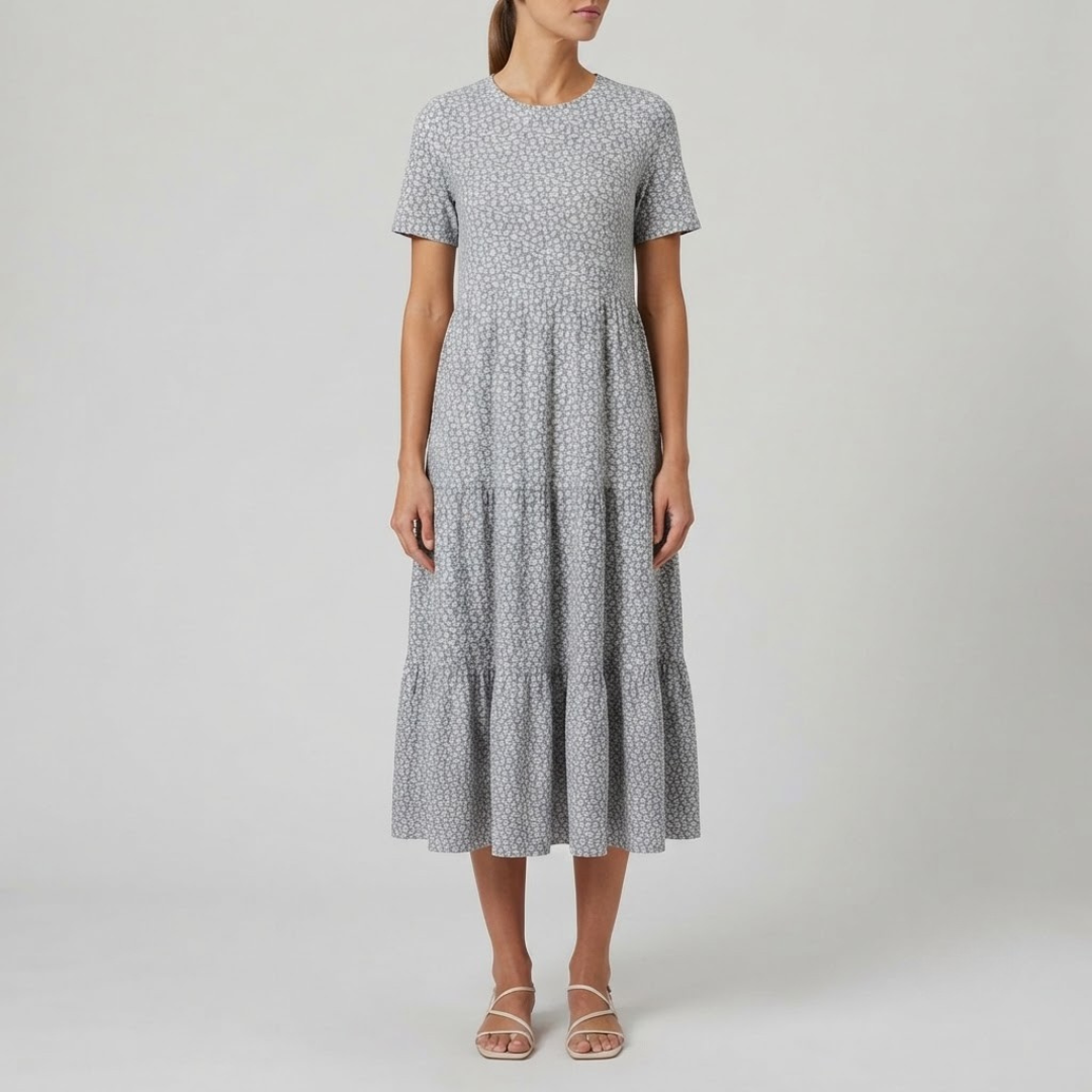 SOFIE | Midi dress with floral print