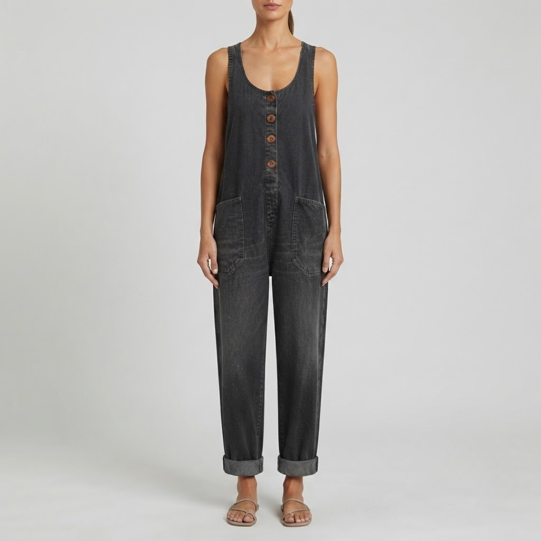 EVE | Overall jumpsuit with wide-leg fit