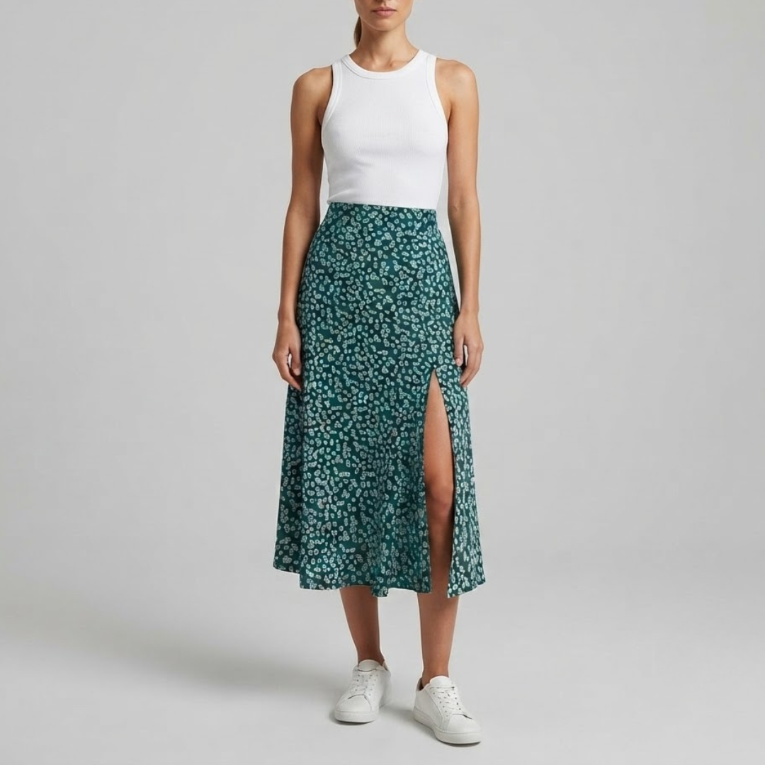 ESME | A-line skirt with floral print