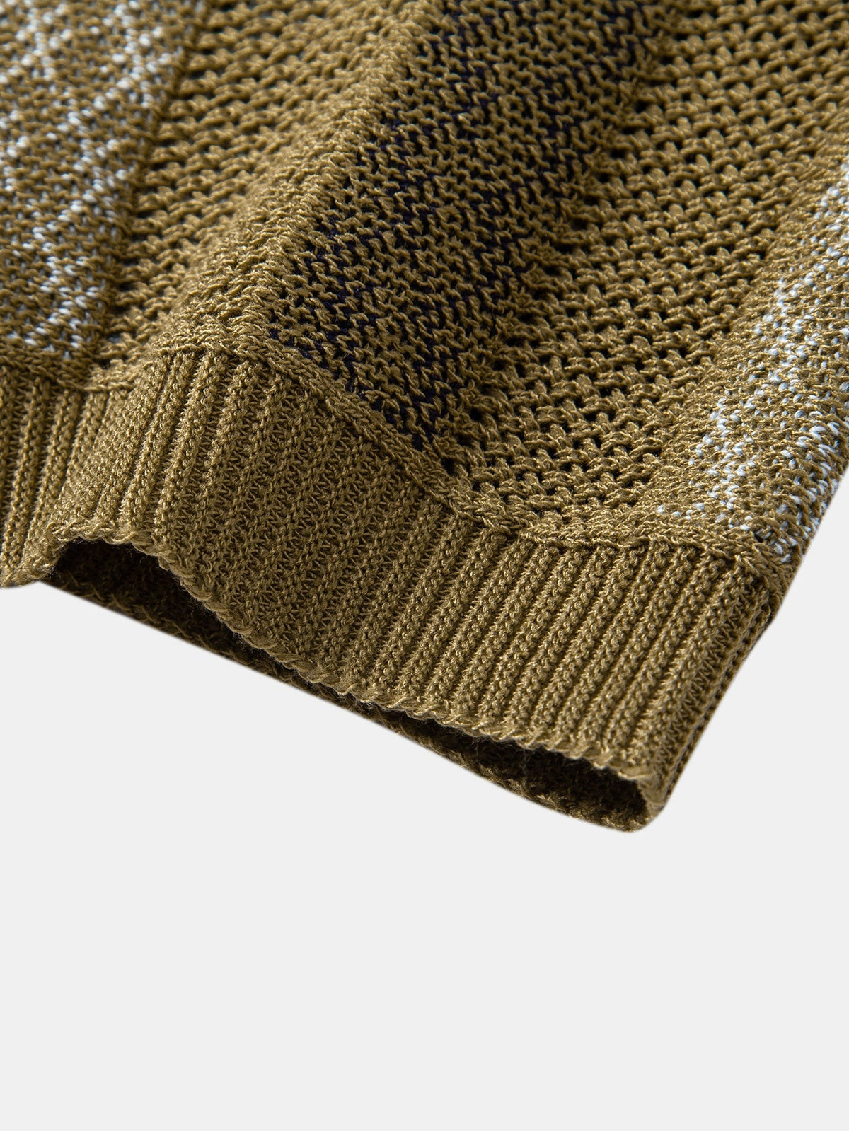 FELIX | Set with striped knit polo