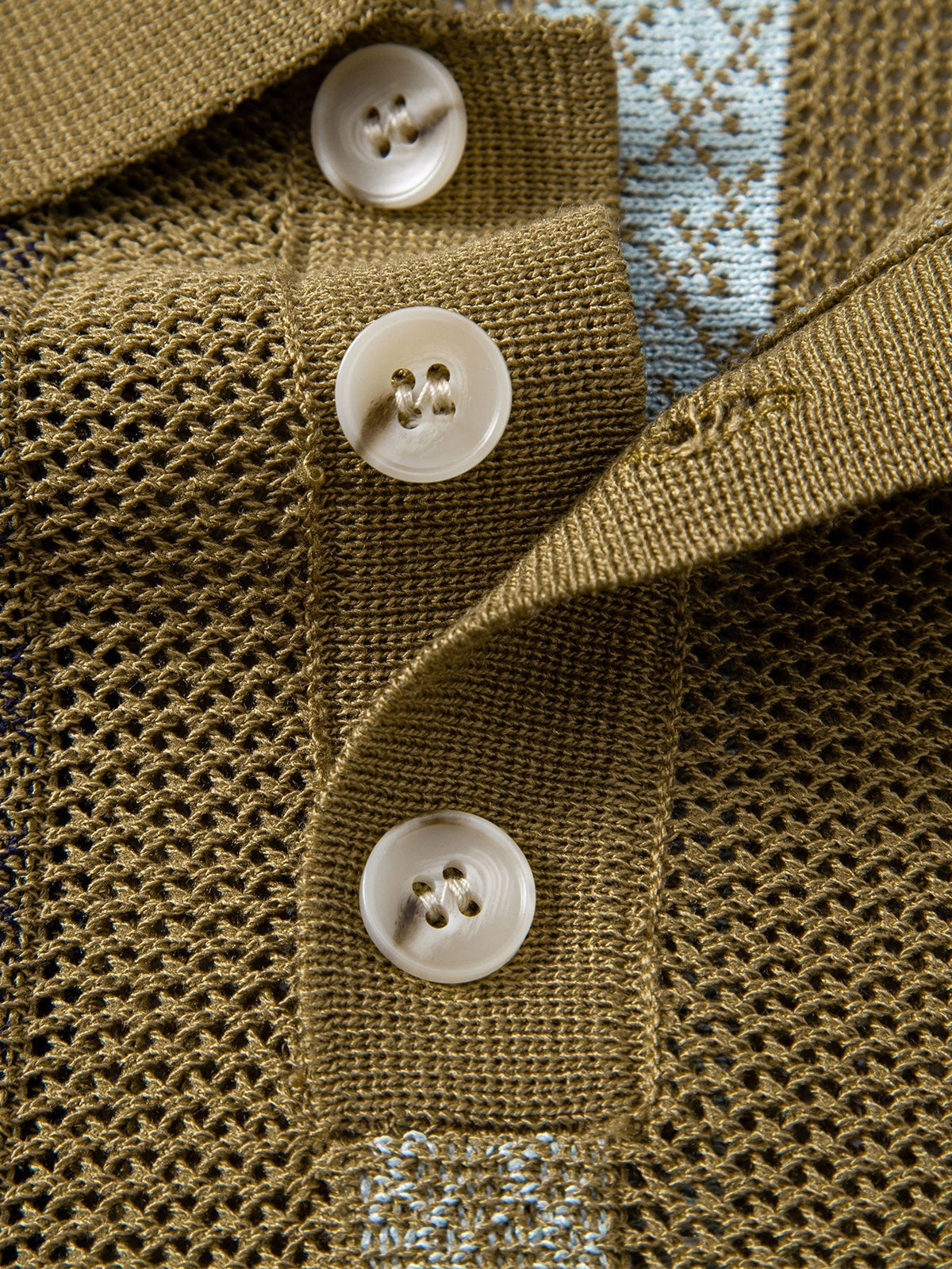 FELIX | Set with striped knit polo