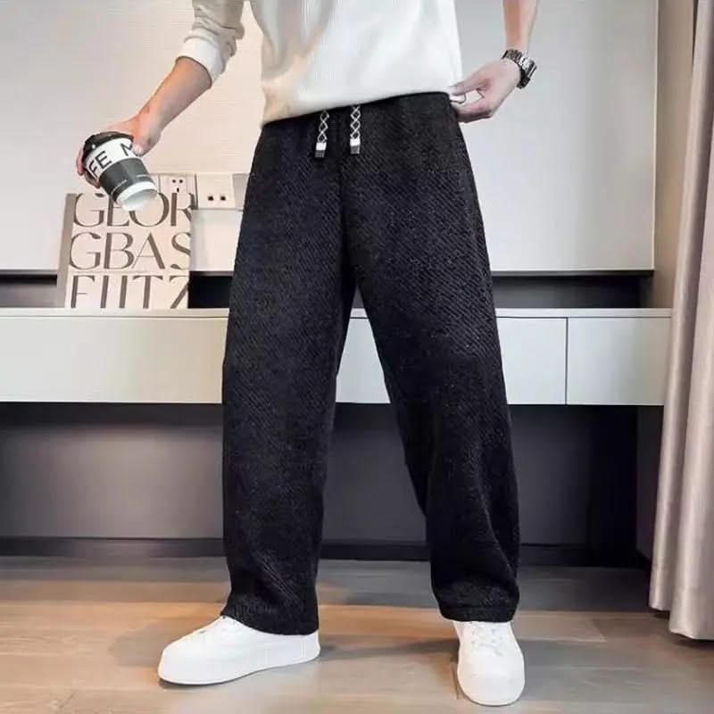 CALDER | Wide-leg trousers with drawstring waist