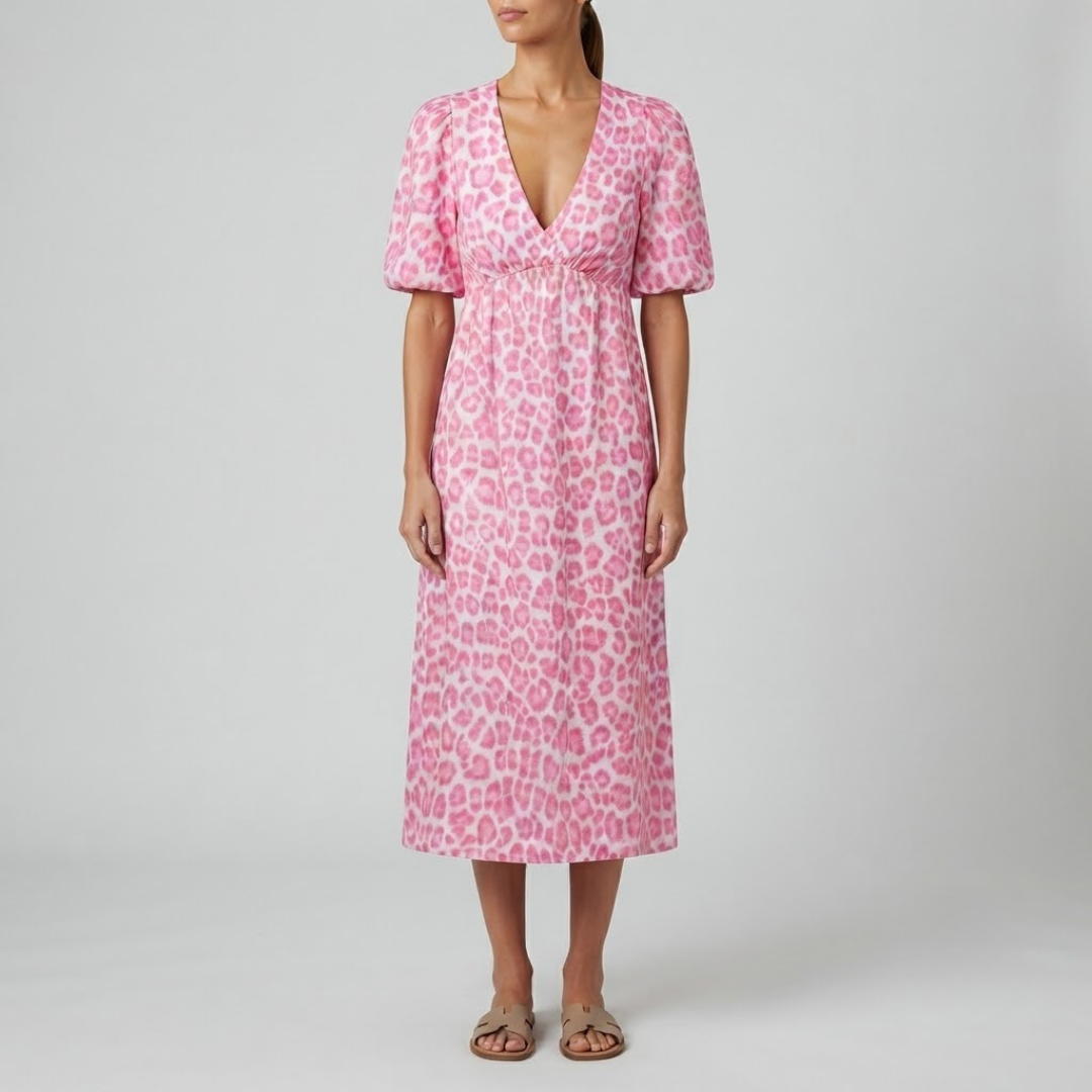 ZAHRA | Maxi dress with V-neck