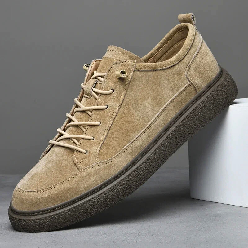 WILLIAM | Sneakers with smooth suede finish