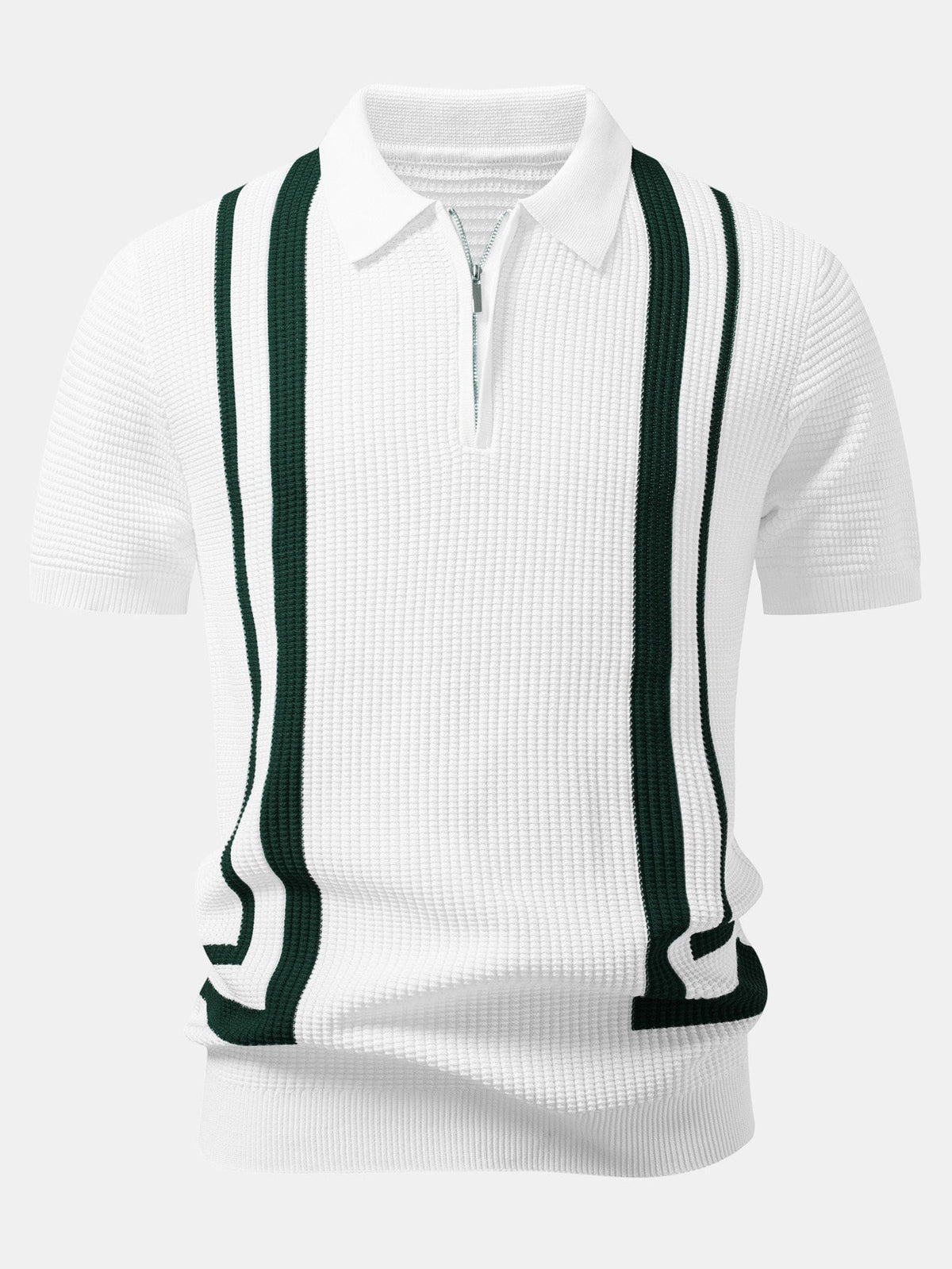 EVAN | Polo with zip neckline