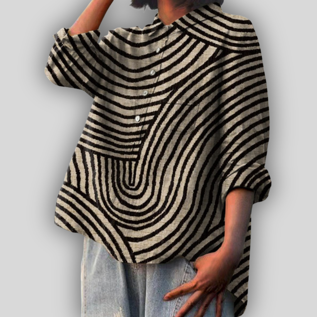 CHARLOTTE | Relaxed tunic with over-hip length
