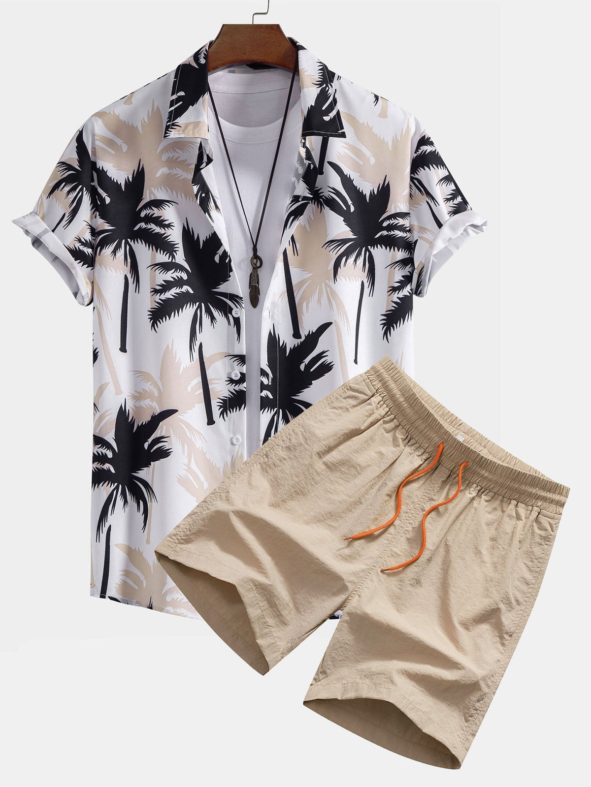 GRACE | Set with printed shorts