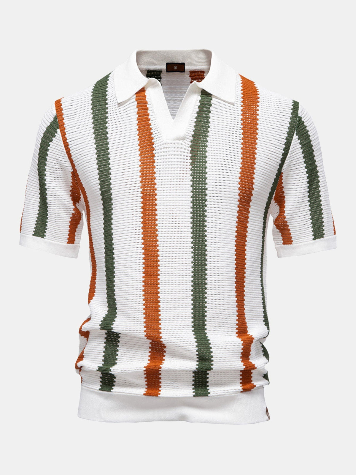 HENRY | Polo shirt with contrast stripes