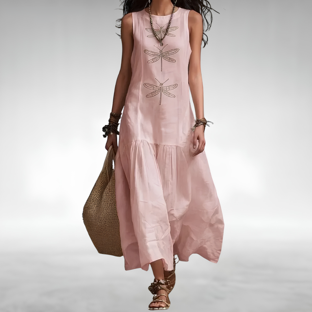 VIVIENNE | Maxi dress with flowing silhouette