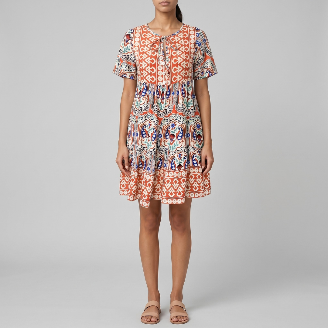 JASMINE | Midi dress with elegant silhouette