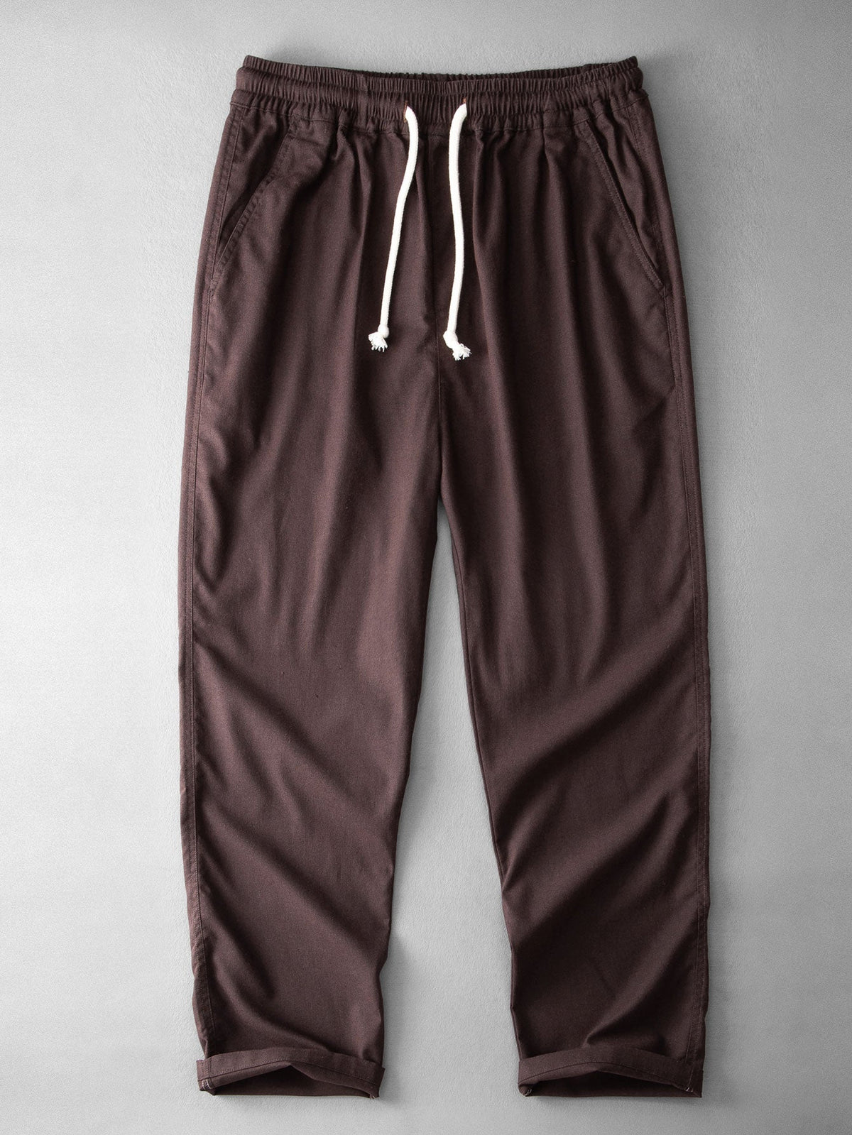 IMOGEN | Straight-leg trousers with wide hem