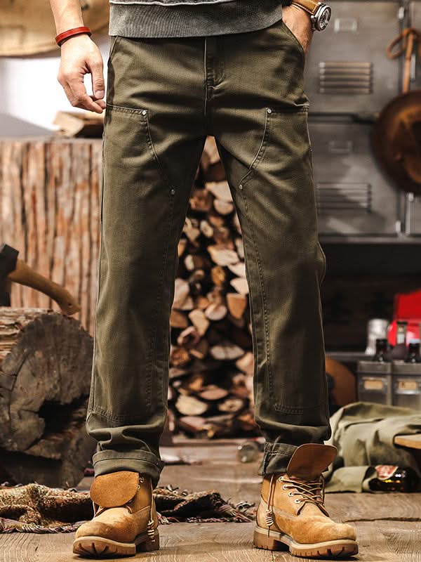 OSCAR | Straight-leg utility trousers