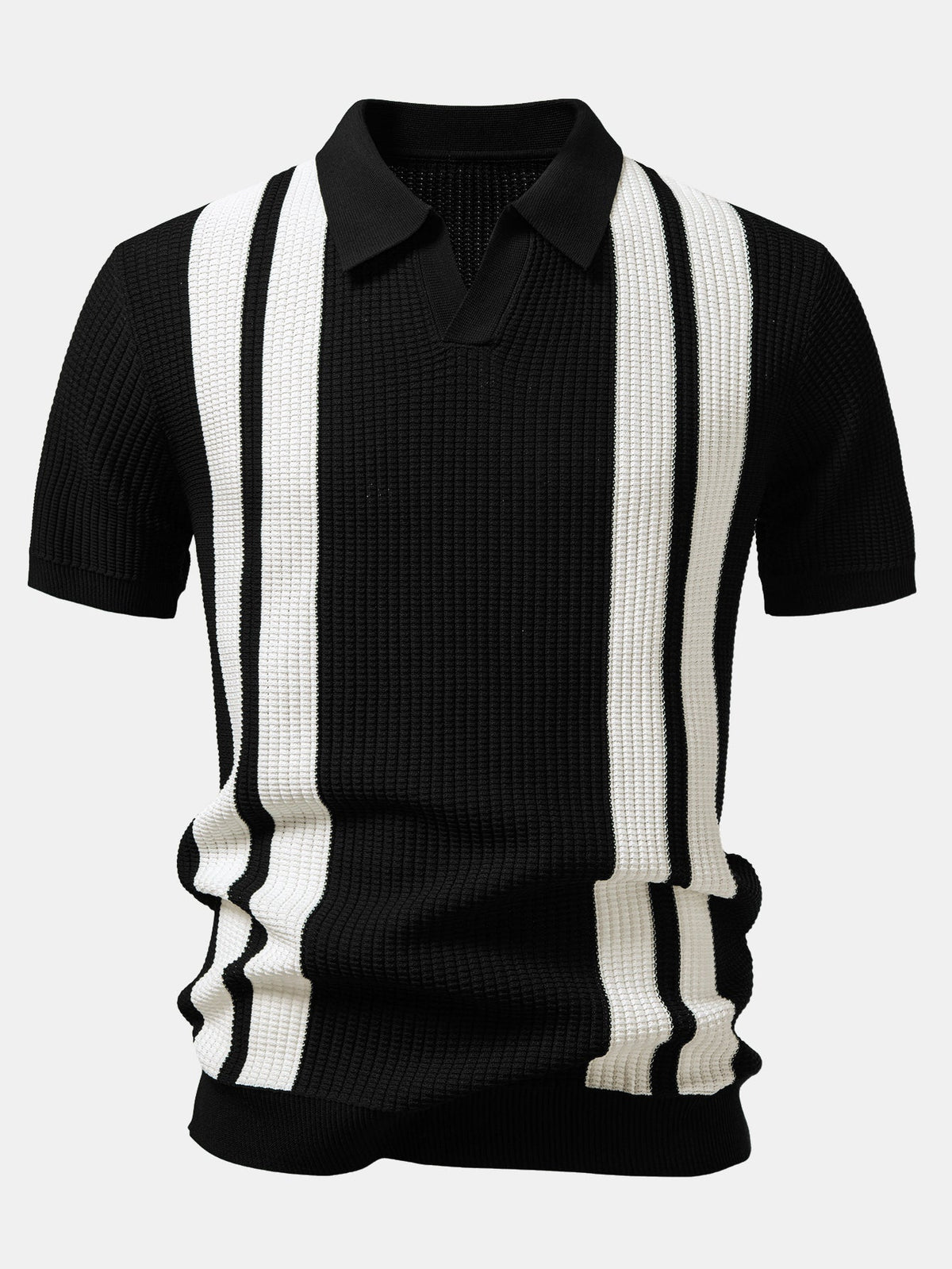 TEDDY | Set with striped polo and ribbed trousers