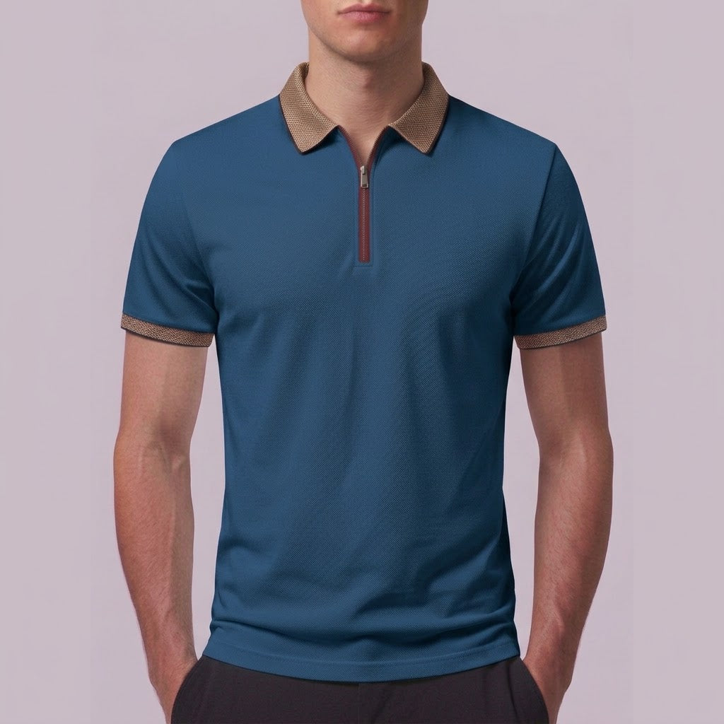 TEDDY | Polo shirt with contrast collar